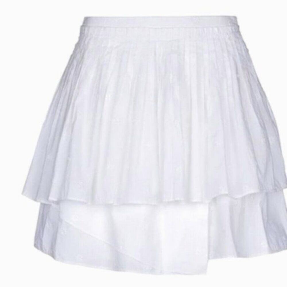 Ulla Johnson Alice Mini Skirt In White size 6